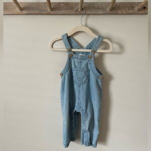 Cat & Jack Blue Baby Overalls Size 3-6 Months